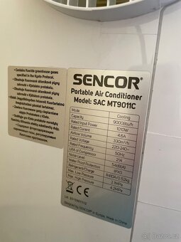 Přenosná klimatizace Sencor - 2