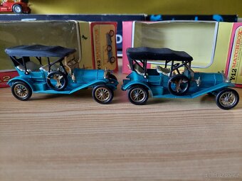 Matchbox yesteryear Y12 THOMAS FLYABOUT DVĚ VZÁCNÉ VARIANTY - 2