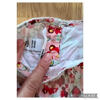 Letní šaty h&m 122 - 2