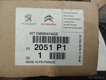 Sada repasované spojky Peugeot na 307,407,607,807 - 2