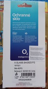Ochranné sklo na mobil Samsung S22/23 5G od O2 - 2