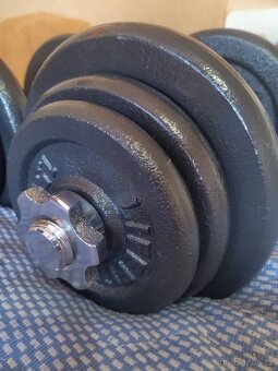 Na predaj: 2× nakladacia činka LIFEFIT – 2×20 kg - 2