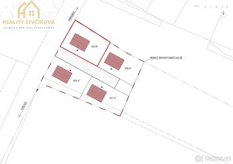 Prodej stavebního pozemku, 633 m2 – Bezděkov - 2