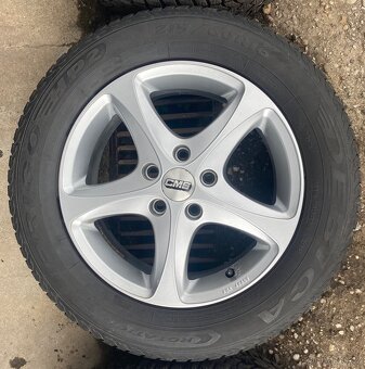 5x112 R16 6,5J ET45 CMS C12 + 215/60 R16 zimné - 2