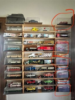 Prodám sbírku modelů aut a autobusů DeAgostini - 2