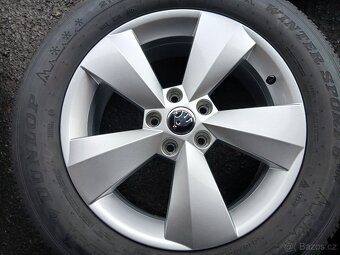 Sada Orig Alu kol Škoda 215/65R17 zimní - 2