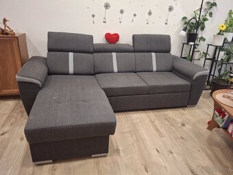 ROZKLÁDACÍ SEDACÍ SOUPRAVA S ÚLOŽNÝM PROSTOREM - 2