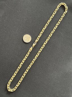 Nové zlato, zlatý řetízek 100,5g 585/1000 řetěz 14 kt. - 2