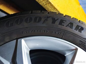 Alu kola se zimními pneumatikami. - 2