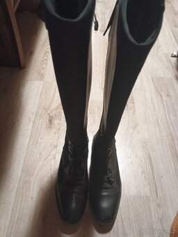 jezdecké vysoké boty - 2