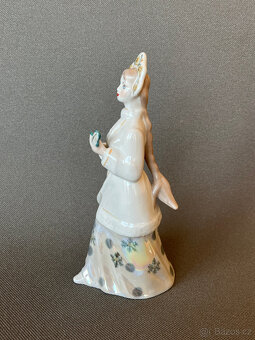 Porcelánová soška Sněhurka 25 cm, Polonne USSR - 2