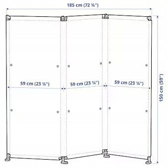 VENKOVNÍ PARAVAN - 2