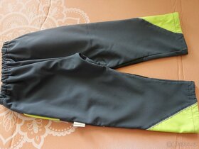 Dětské softshellové kalhoty celoroční vel.104 - 2