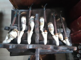Porcelánové fajfky dýmky - 2