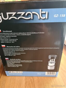 Zmrzlinovač Guzzanti nerez - 2