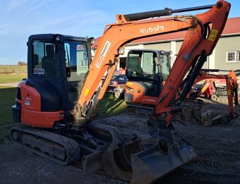 Minirypadlo KUBOTA KX037-4GLS2 - 2