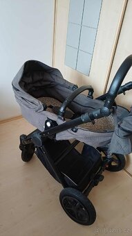 Detský kočík kombinovaný s vajíčkom - 2