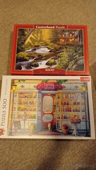 Puzzle 1000, 500 dílků - 2