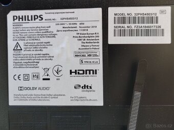 Philips 32PHS4503 s vadou zdroje - 2
