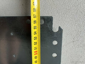 Montážní ocelový panel do rozváděče 57 x 55 cm - 2