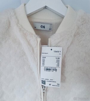 Dívčí svetr na zip C&A - 2