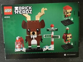 LEGO Vánoční BrickHeadz 40353 Sob Elf a Elfka - 2
