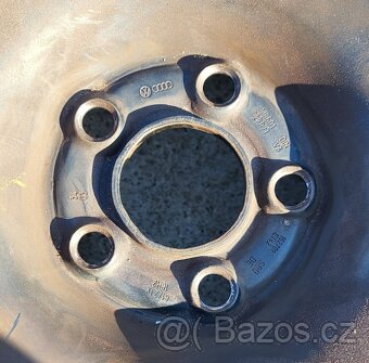 Disky 16" 5×100 + Poklice - 2