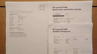 HP Laserjet P1006 | najeto 14tis.| 67% toner - 2