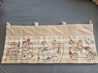 Kapsář 200 x 40 cm, 6 kapes - 2