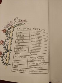 Prodaná nevěsta, ilustrace Marie Fischerová Kvěchová - 2