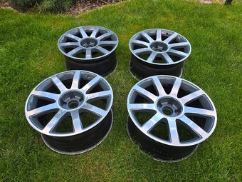 alu kola R18 5x112 AUDI S-Line leštěné, po renovací - 2