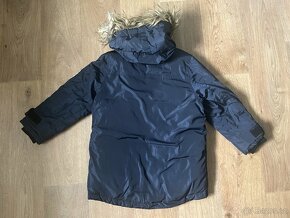 Dětská zimní bunda parka vel. 122 - 2