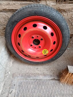 Prodám kolo náhradní dojezdové 105 / 70 / R 14 - 2