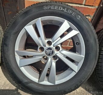 Letni alu Škoda Fabia 3 5x100 R15 - 2