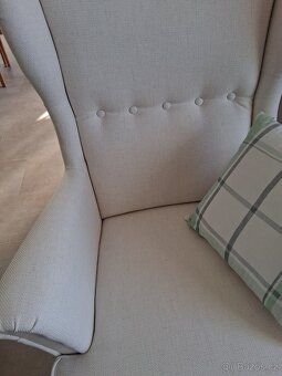 Křeslo ušák Strandmon - 2