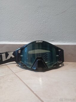 Moto helma vel. L + brýle - dobrý stav - 2