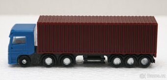 Kamiony TIR 3D tisk - modelová železnice TT (1:120) - 2