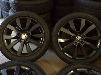 alu kola skoda 5x112 r17 original škoda 205/50/17 - 2