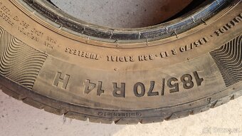 4x letní pneu 185/70 R14 - 2
