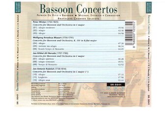 CD Fagotové koncerty - Winter, Neruda, Mozart, Koželuh - 2