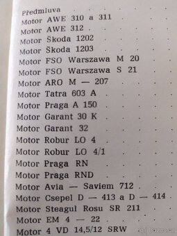 AUTOMOBILOVÉ MOTORY, 1972 - 2