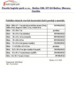 Prodej ocelové konstrukce - 2