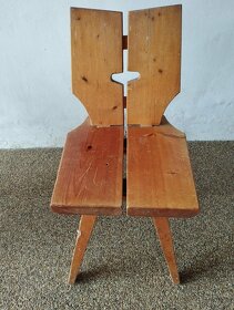 Selský nábytek - židle a lavice - 2