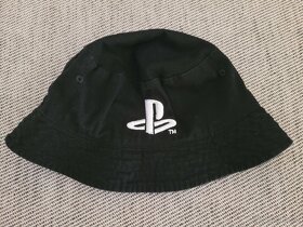 Černý klobouk bucket Playstation zn. H&M, vel. 152-170 - 2