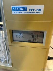 Japonský zapisovač vlhkosti a teploty Sekonic ST-50 - 2