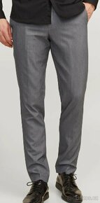 Pánské super slim formální kalhoty Jack&Jones/54-L/47cm/104c - 2