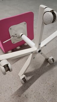 Dětská růžová židle JULES - IKEA - 2