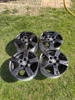 4 org. ALU kola ŠKODA 14´, 5x100 FABIA, ROMSTER - 2