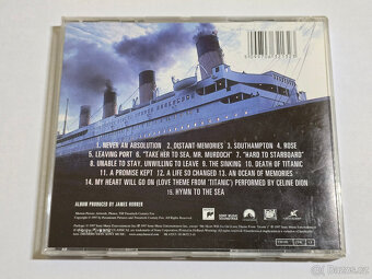 CD soundtrack - James Horner - TITANIC (1997) - 2