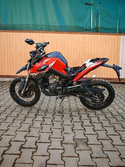 Zontes ZT 125 po nehodě - 2